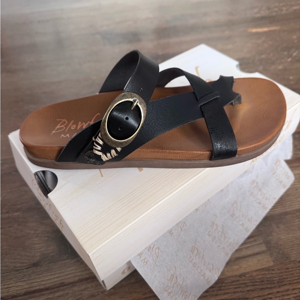 Blowfish Black Lily Strappy Sandals